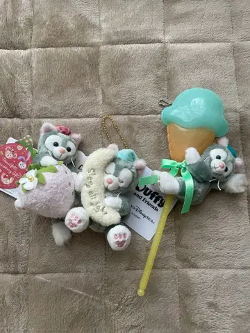 젤라토니 봉제 인형 키체인