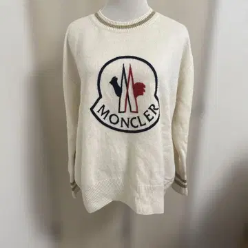 MONCLER 아이보리 긴팔 스웨터