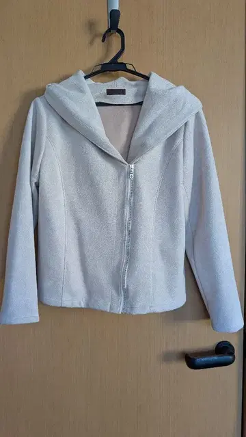 PROFILE 후드 부착 자켓 ( 트위드 소재 ) M 사이즈