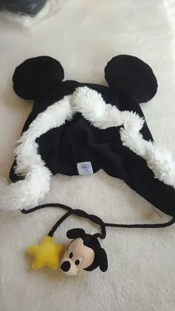 미키마우스 귀도리 모자와 참