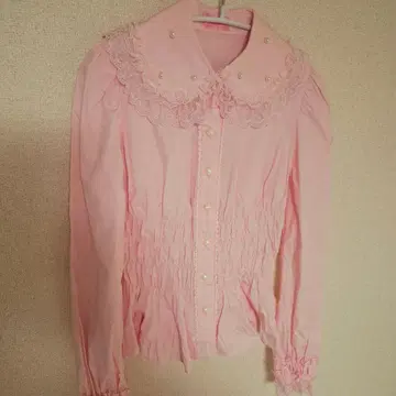 Angelic Pretty 핑크 블라우스