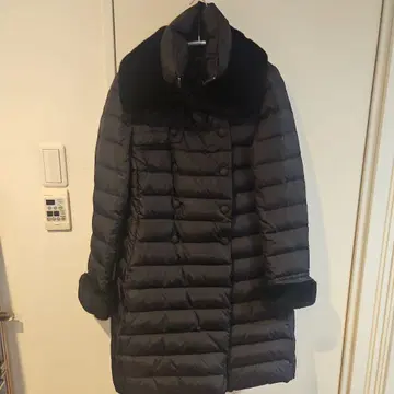 United Arrows 블랙 다운 자켓 40 사이즈