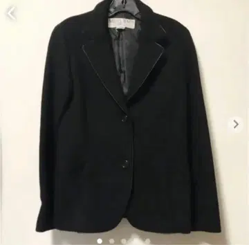 블랙 테일러드 자켓