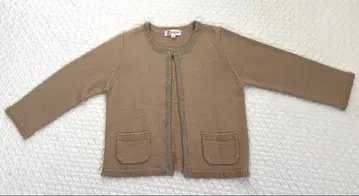 MICHEL KLEIN 베이지 가디건 38