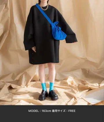 [ 최저가 ] bohmall 블랙 긴팔 미니 원피스 FREE 사이즈