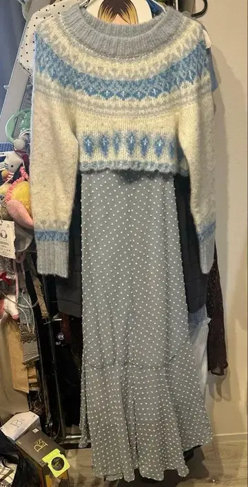 퍼퍼 furfur 노르딕 세트 원피스