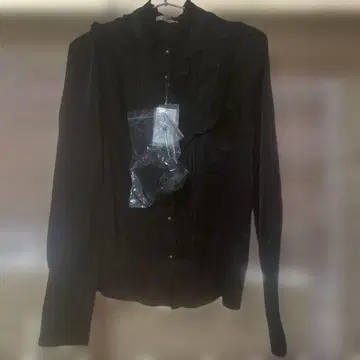 Amavel 블랙 긴팔 셔츠 F 사이즈