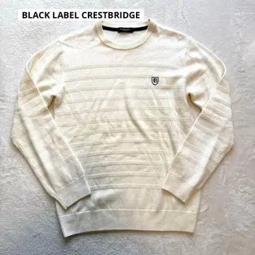 BLACK LABEL CRESTBRIDGE 니트 스웨터 아이보리 2