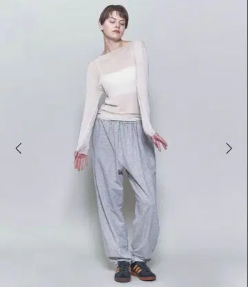 ROKU 6 스웨트 팬츠 그레이 38