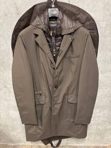 라스트 1점 럭셔리 MOORER 하프 다운 코트