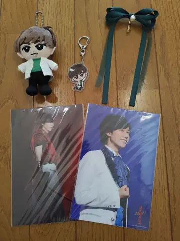 아베 료헤이 스노치루 봉제 인형, 키링 사진 묶음 판매