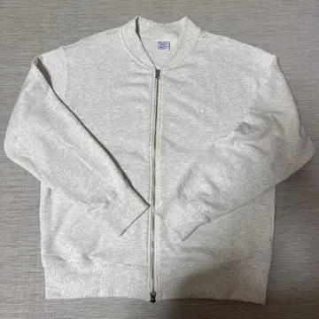 Champion 그레이 집업 자켓 M
