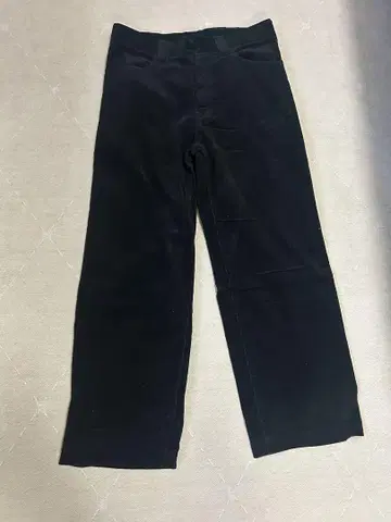 블랙 코듀로이 팬츠 PORT BY ARK