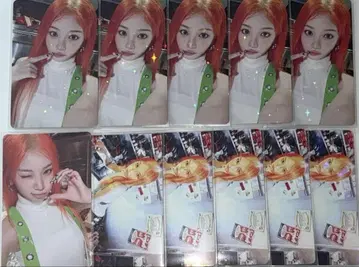 르세라핌 채원 spaghetti 트레이딩 카드 혜택 봉입