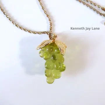 Kenneth Jay Lane 케네스 제이 레인 목걸이 포도 포도