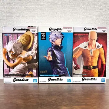 Grandista 피규어 3종 세트 고죠 사토루 사이타마 루피