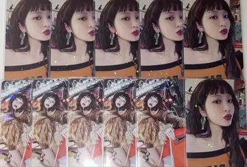 르세라핌 윤진 spaghetti 트레이딩 카드 혜택 일반ver 컴팩트