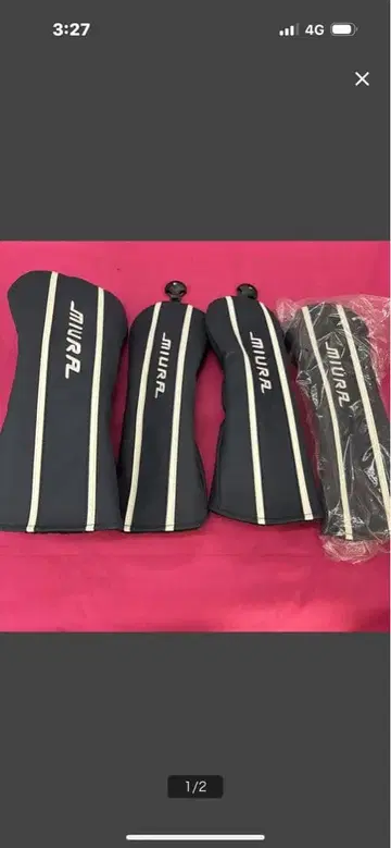 MIURA 미우라 골프헤드커버 4개