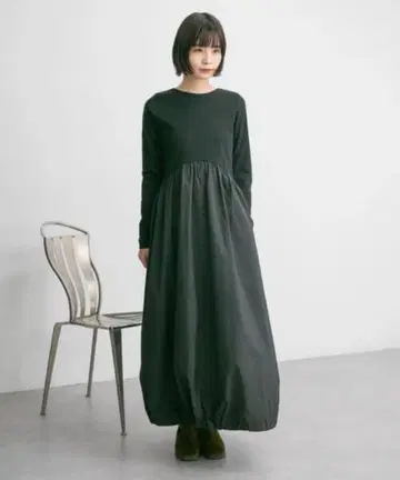 KBF F 사이즈 블랙 벌룬 원피스