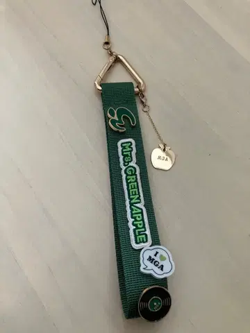 미세스 그린애플 키링 그린