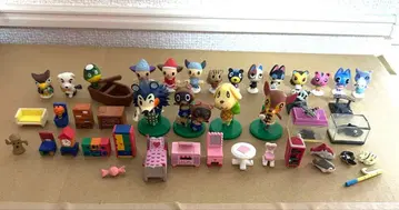 동물의 숲 캐릭터 피규어 세트