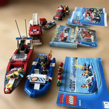 LEGO City 소방 세트 60006 7239 7942