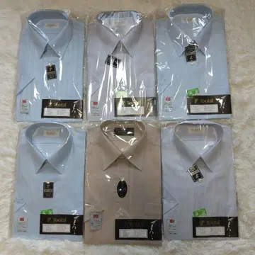 Tootal 반팔 와이셔츠 6장 세트 사이즈 37 R050