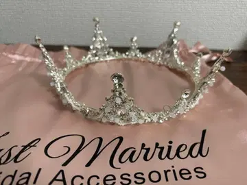 [ 미사용 새상품 ] Just Married Ava 크라운 티아라
