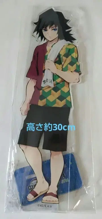 귀멸의 칼날 극락탕 BIG 아크릴 스탠드 토미오카 기유