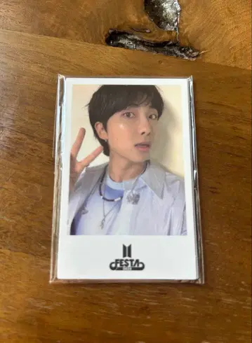 BTS 2025 FESTA 구매 혜택 인스턴트 사진 세트 미개봉