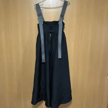 DOUBLE FLAGS 블랙 살로펫