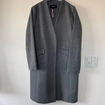 COMME CA ISM 그레이 체스터 코트 9