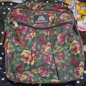 GREGORY 꽃무늬 백팩