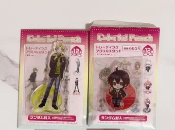 카라피치 컬러풀 피치 시바 유안군 패밀리마트 아크릴 스탠드