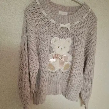 LIZLISA 곰돌이 니트