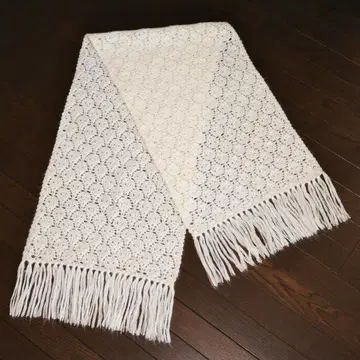 핸드메이드 손뜨개질 스톨