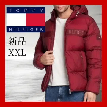 새상품 TOMMY HILFIGER 퍼퍼 자켓 충전솜 다운 XXL