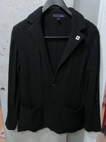 LARDINI 니트 자켓 블랙 (블랙)