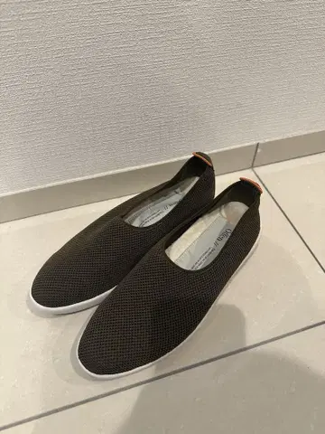 [새상품급] offen 27cm 다크 그린 메쉬 스니커즈