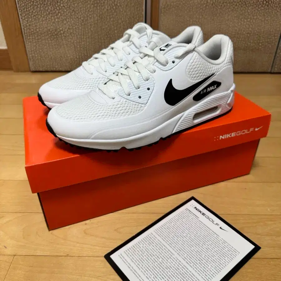 Nike Air Max 90 GOLF White Golf Shoes