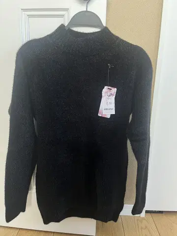 JHIJSC 스웨터 니트 하이넥 남성용 블랙 2XL