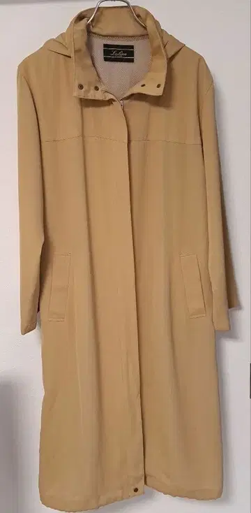 Leilian 레리안 후드 부착 베이지 코트 사이즈 9