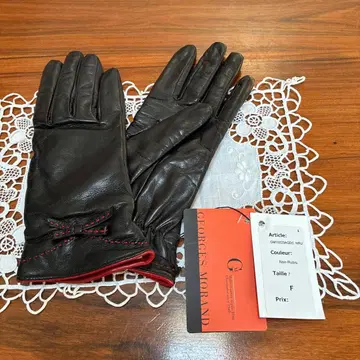 GEORGES MORAND 블랙 장갑 사이즈 7