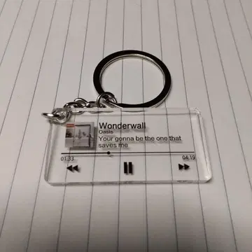 Oasis Wonderwall 키링