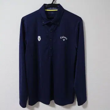 캘러웨이 네이비 긴팔 피케 셔츠 L