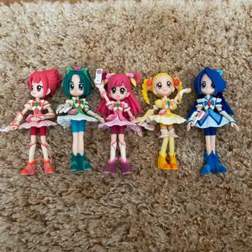 프리큐어 피규어 5체 세트