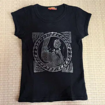 Hysteric Glamour 블랙 인기 초레어 T셔츠 프리 사이즈