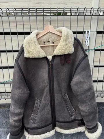 양가죽 레더 자켓 다크 브라운