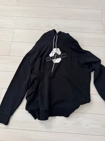 CRONOS 블랙 후드티