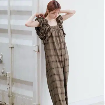 Kastane 셔링 개더 오버롤